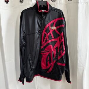 NBA Cleveland Cavaliers Track Jacket Men 2XL Full Zip Embroider Y2K Logo 18657x